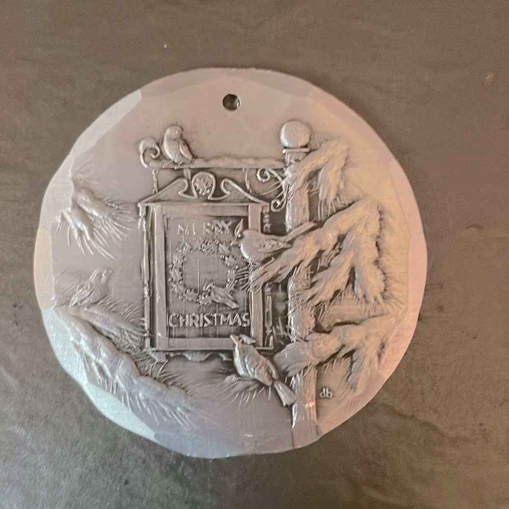 Wendell August Forge Christmas Ornament 1984